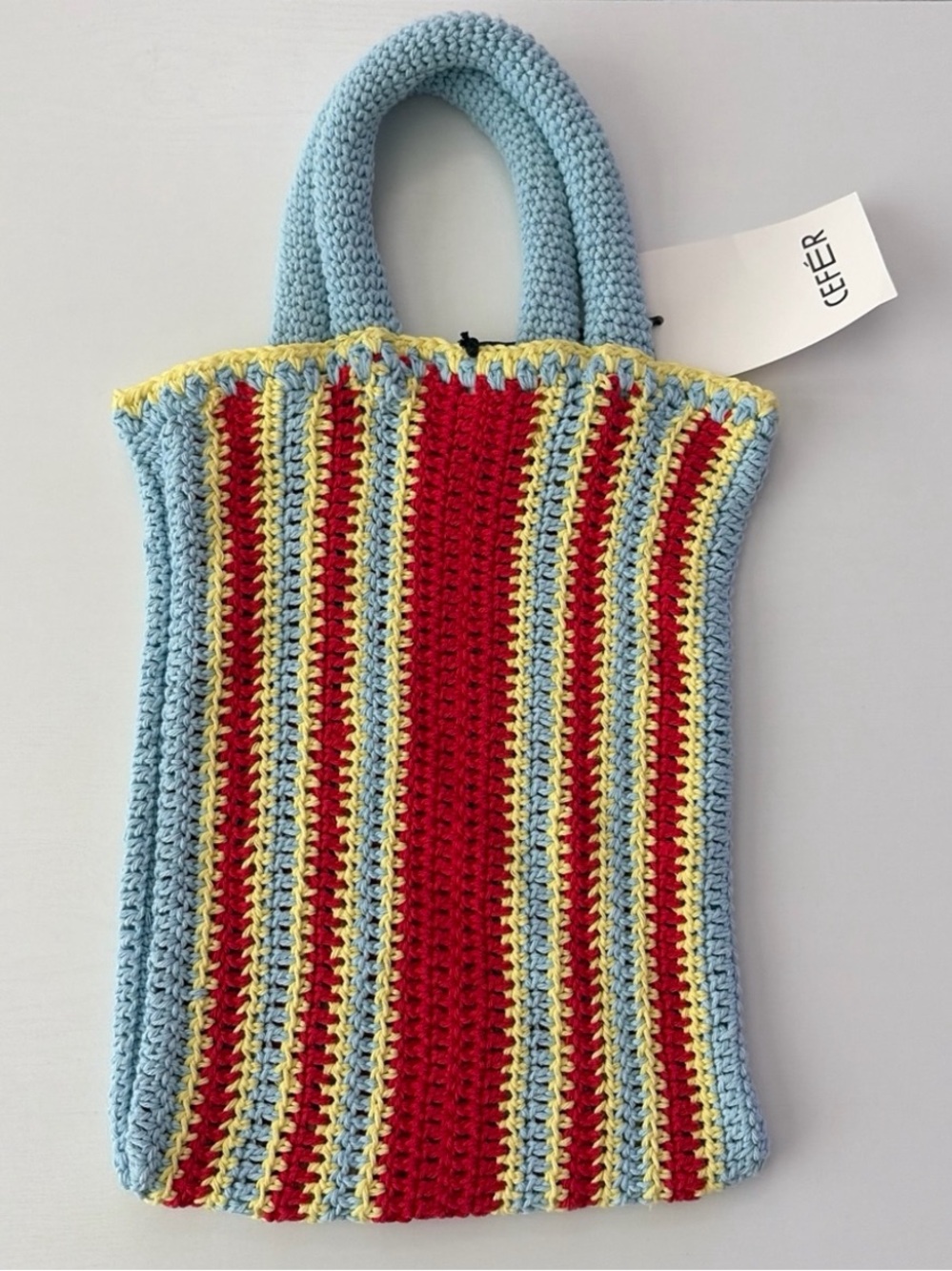 Cefér homero red/yellow/blue tote bag (NEW WITH TAGS) - Picture 4 of 4